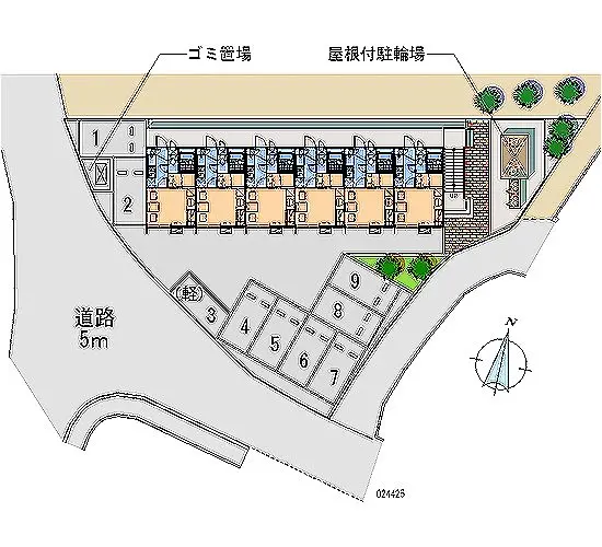 八戸市湊町赤坂 月極駐車場